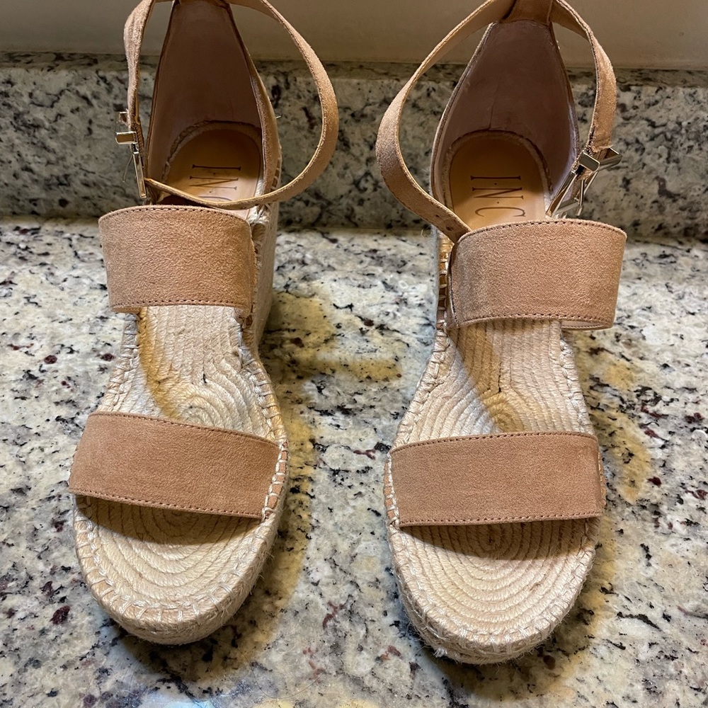 INC Wedge Sandals Size 8